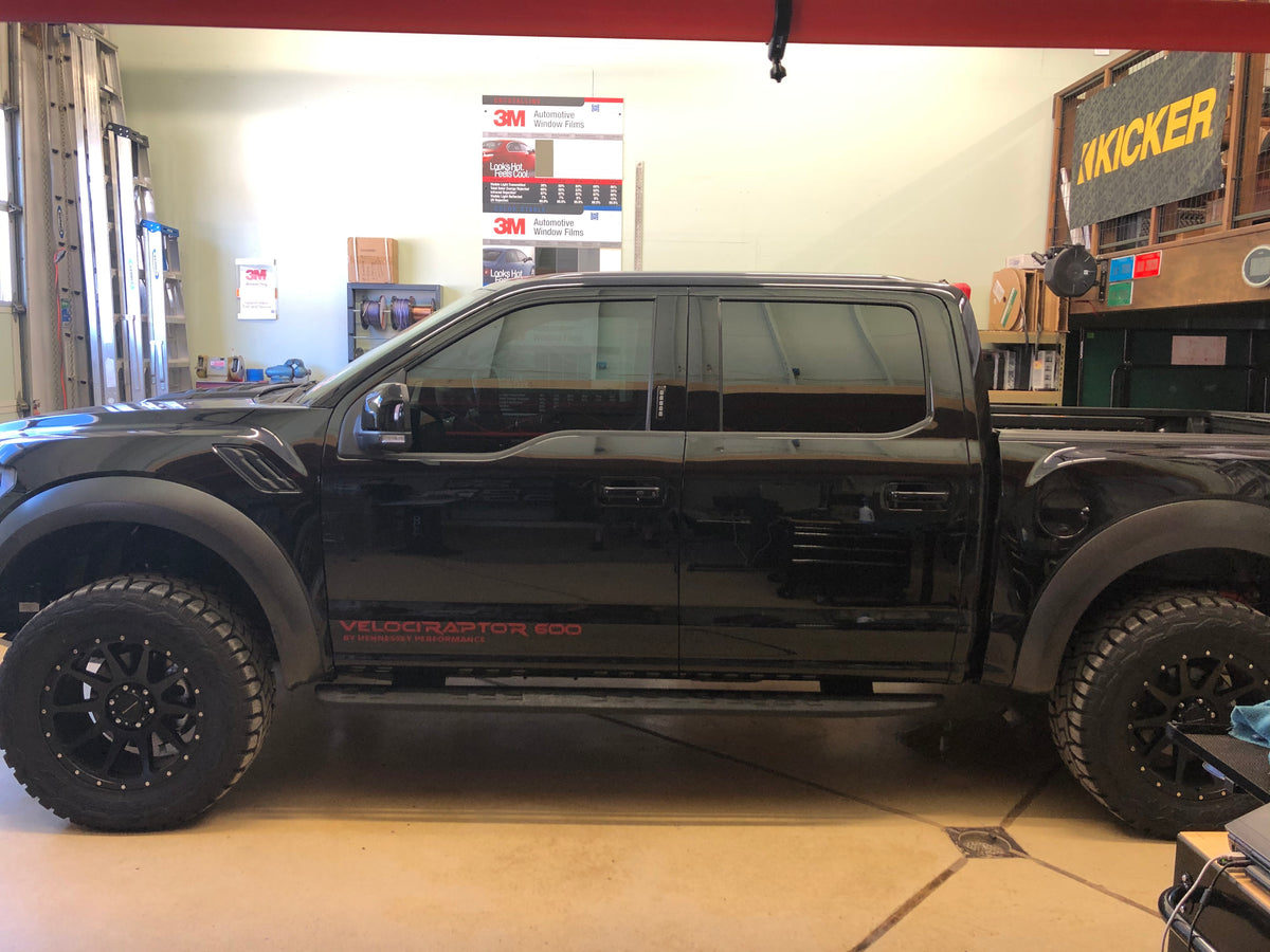 2020 Ford F-150 Velociraptor Windows Tinted