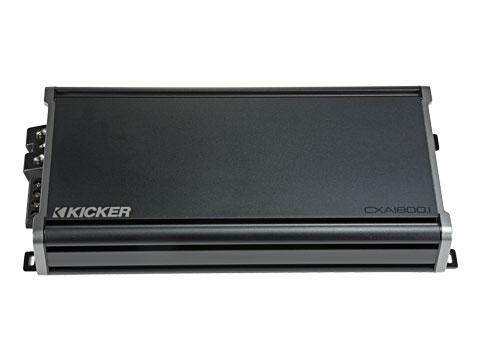 Amplifiers with a Power Output Rating of 1800-Watts x 1-Channel, 1-Ohm Final Impedance