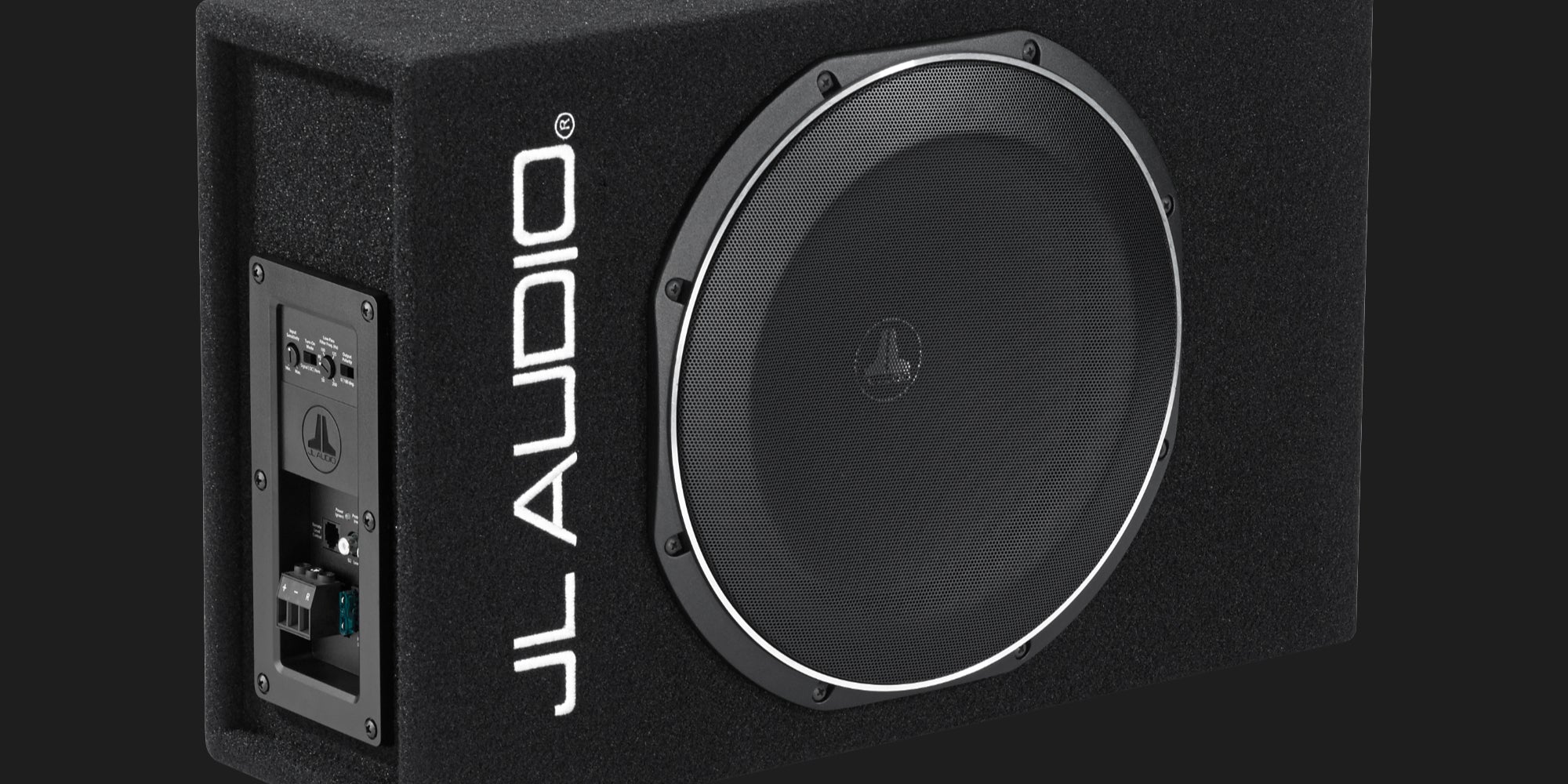JL Audio Automotive Active Subwoofer Enclosure Collection