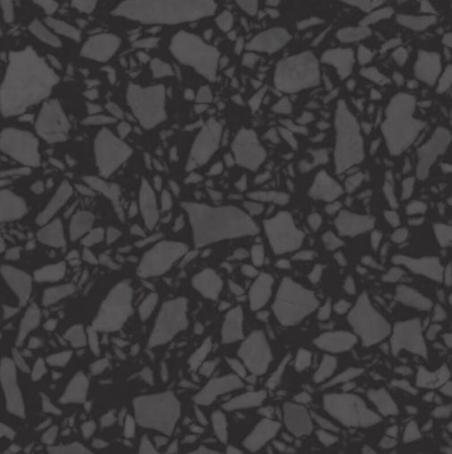 3M Terrazzo Black SH2BKTZ : Stone Style Window Film Sample