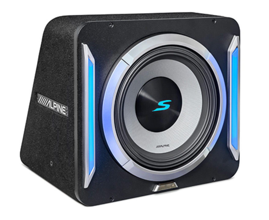 Alpine S2-SB12 : 12" Passive Loaded Subwoofer Enclosure, 600W RMS @ 2Ω