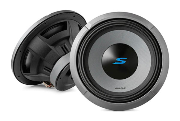 Alpine S2-W10D : 10" 600W Subwoofer Driver, 2Ω or 4Ω DVC.
