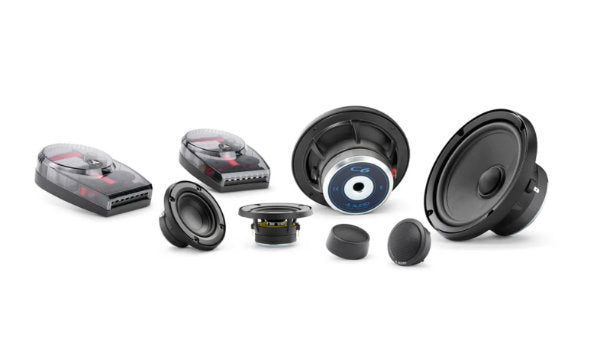 JL Audio C6-653 : 6.5" 3-Way 100W RMS Component Speakers.