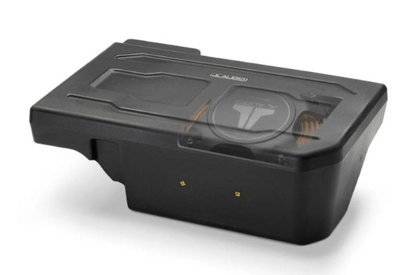 JL Audio SBX-T-TCMAX3G/12TW3 : 12" 400W 2Ω Thin Subwoofer Enclosure, cutaway view.