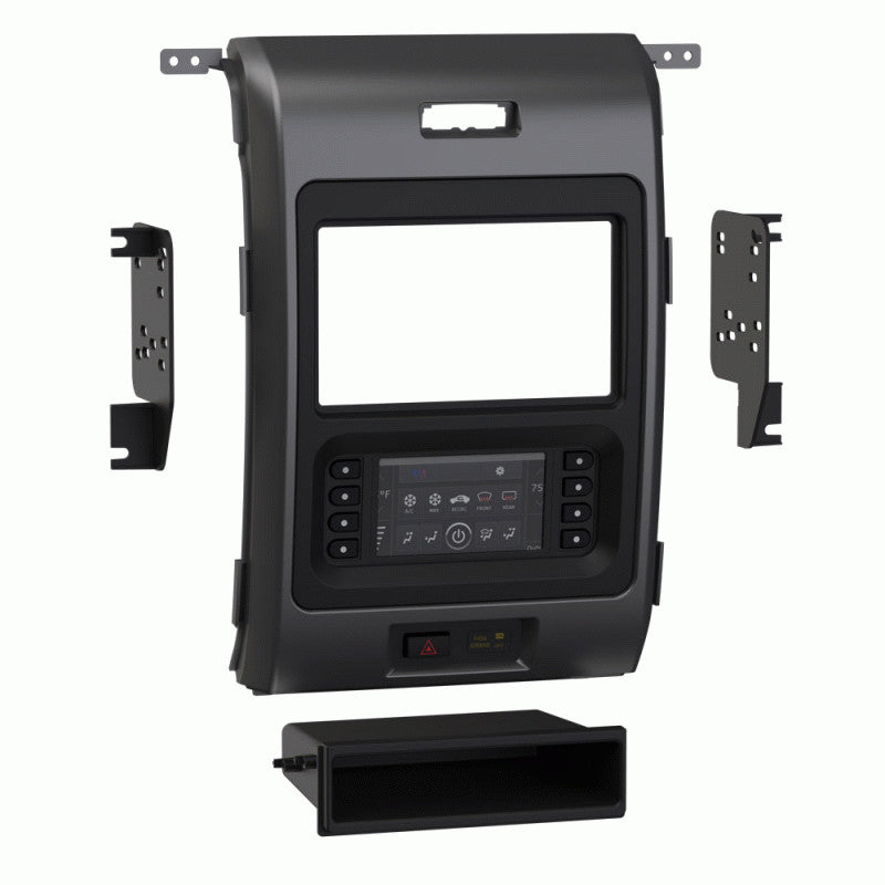 Metra 99-5846B : DIN or DDIN Radio Replacement Dash Kit, 2013-2014 Ford F-Series (with 4.2" Screen)
