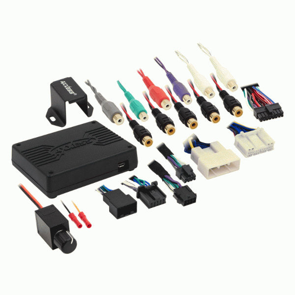 Axxess AXDSPX-TY3 : Amplifier Add-On Interface Adapter w/Amp Bypass Harness, 2018-UP Toyota Vehicles (Amplified or Non-Amplified)