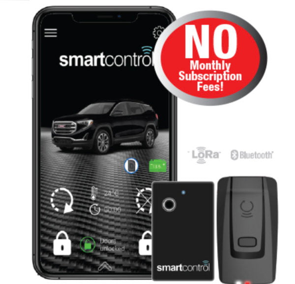 Voxx CarLink RFK-6000 : 2-Way Cellular Remote Start Bundle, 1 Mile Range, Push Button Start Vehicles.