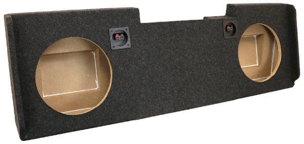 A-Trend A184-12CPA : Dual 12" Sealed Sub Box, 2014-2018 Silverado Sierra Crew Cab