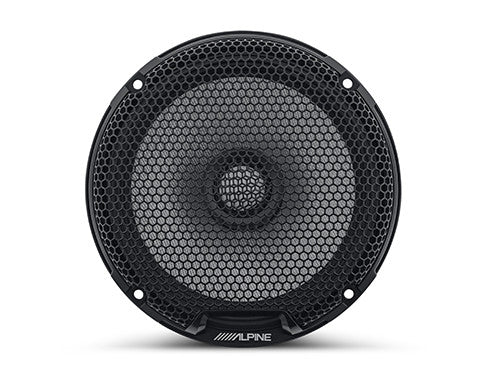 Alpine R2-S65 : 6.5" Coaxial Door Speaker System, woofer with grille.