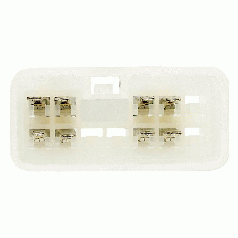 Axxess AXABH-TY3 : Amplifier Bypass Wiring Harness, connector view.