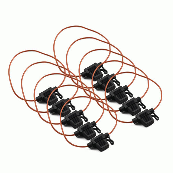 Install Bay ATFH18MC : 18AWG Inline ATM Fuse Holder