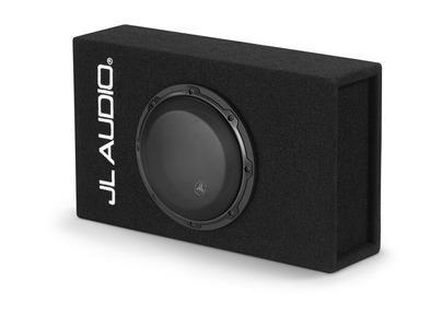 JL Audio ACP108LG-W3v3 : 8" Powered Subwoofer Enclosure, side view.