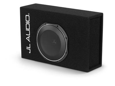 JL Audio ACP110LG-TW1 : 10" Powered Thin Subwoofer Enclosure, side view.
