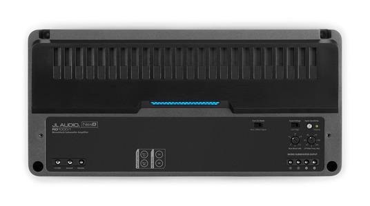 JL Audio RD1000/1 : 1000W Monoblock Amplifier, settings section.