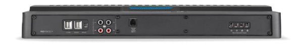 JL Audio RD1500/1 : 1500W Monoblock Amplifier, connections side.