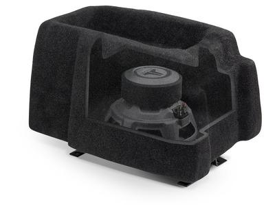 JL Audio SB-F-SUPRCNSL/10W3v3 : 10" 500W Subwoofer Enclosure, cutaway view.