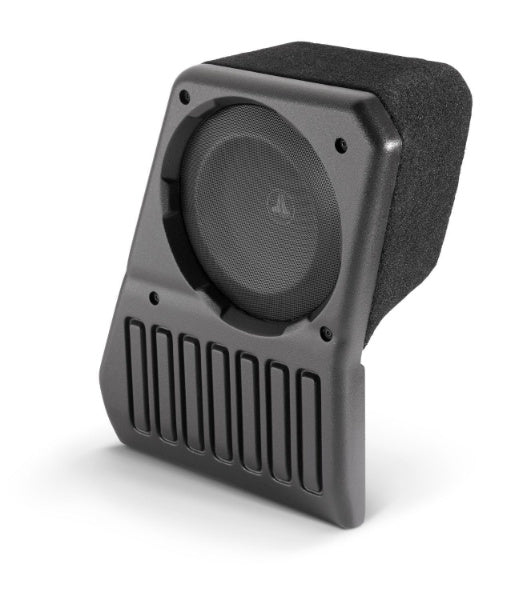 JL Audio SB-J-JL4DPAS/10TW1 : 10" 300W 2Ω or 4Ω Thin Subwoofer Enclosure, 2018-2023 Jeep Wrangler JL Unlimited (Passenger Side)