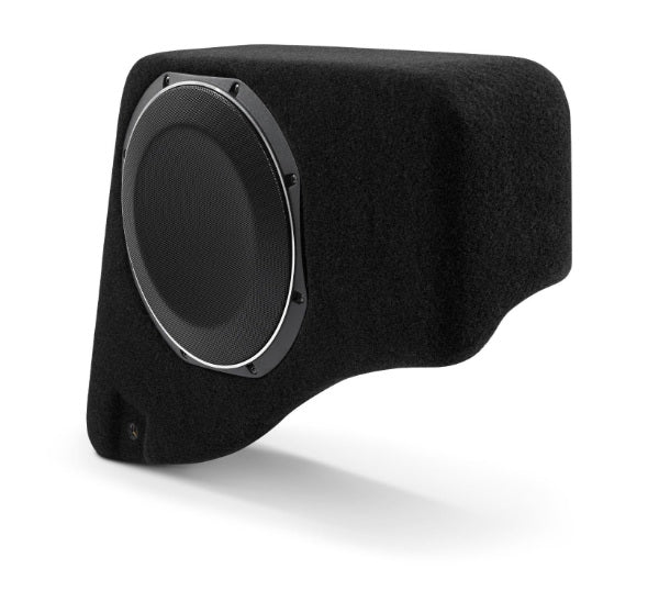 JL Audio SB-J-WRUP/10TW1-2 : 10" 300W 2Ω Thin Subwoofer Enclosure, 2007-2018 Jeep Wrangler Unlimited Passenger Side