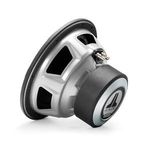JL Audio 10W3v3 : 10-Inch 500-Watt Subwoofer Driver, 2-Ohm or 4-Ohm SVC, rear side view.