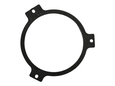 4" 75W Coaxial Speakers : Kicker 47KSC404 trim ring adapter.