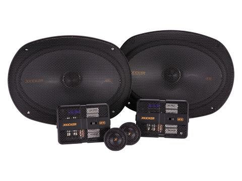 Kicker 47KSS6904 : 6x9-Inch 125-Watt Component or Coaxial Mountable Speaker System.