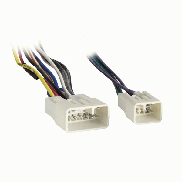 Metra 70-1761 : Radio Replacement Wiring Harness, 1987-UP Geo Lexus Toyota Scion Subaru (Amplified & Non-Amplified).