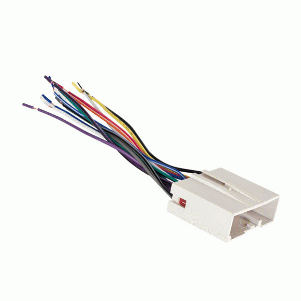Metra 70-5520 : Radio Replacement Wiring Harness, 2003-2019 Ford, Lincoln, Mercury (Amplified & Non-Amplified)
