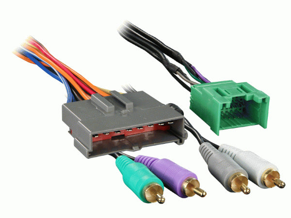 Metra 70-5603 : Amplified Radio Replacement Wiring Harness, 1995-2004 Ford, Lincoln, Mazda, Mercury