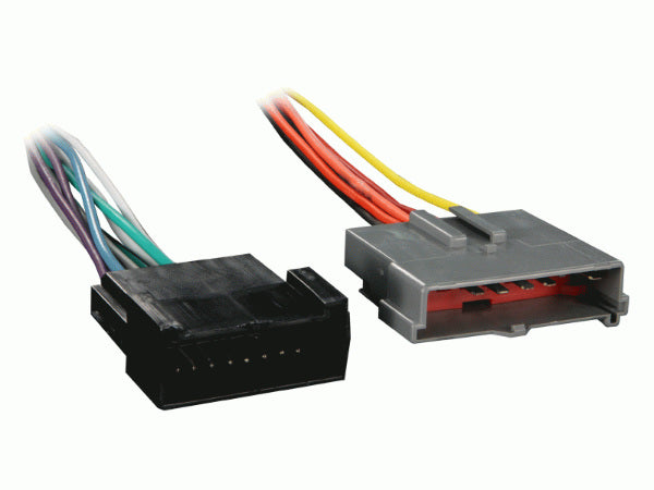 Metra 70-5605 : Amplified Radio Replacement Amp Bypass Harness, 1990-2004 Ford, Lincoln, Mercury