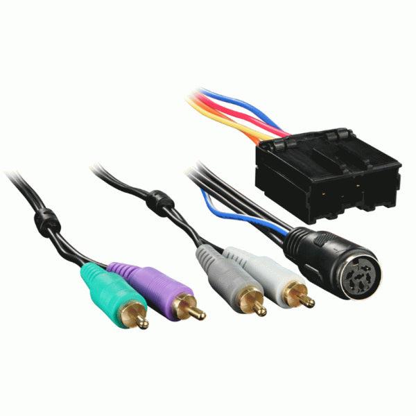 Metra 70-7003 : Amplified Radio Replacement Wiring Harness, 1992-2007 Dodge, Mitsubishi