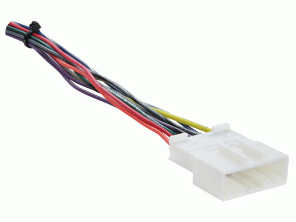 Metra 70-7552 : Non-Amplified Radio Replacement Wiring Harness, 2007-UP Nissan, Subaru