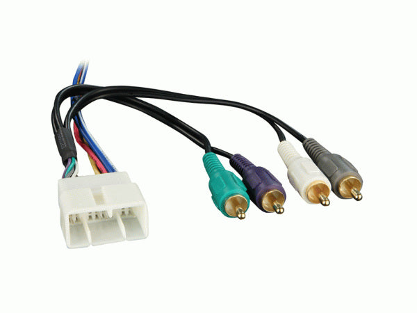 Metra 70-8112 : Amplified Radio Replacement Wiring Harness, 1991-2001 Toyota, Lexus