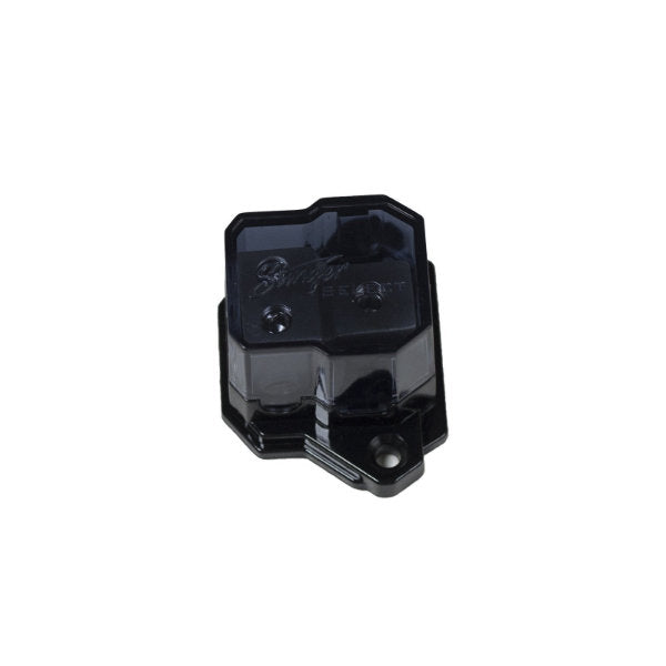 Stinger SSDB448 : 4AWG in x 4ch 8AWG Out Power Distribution Block, back side.