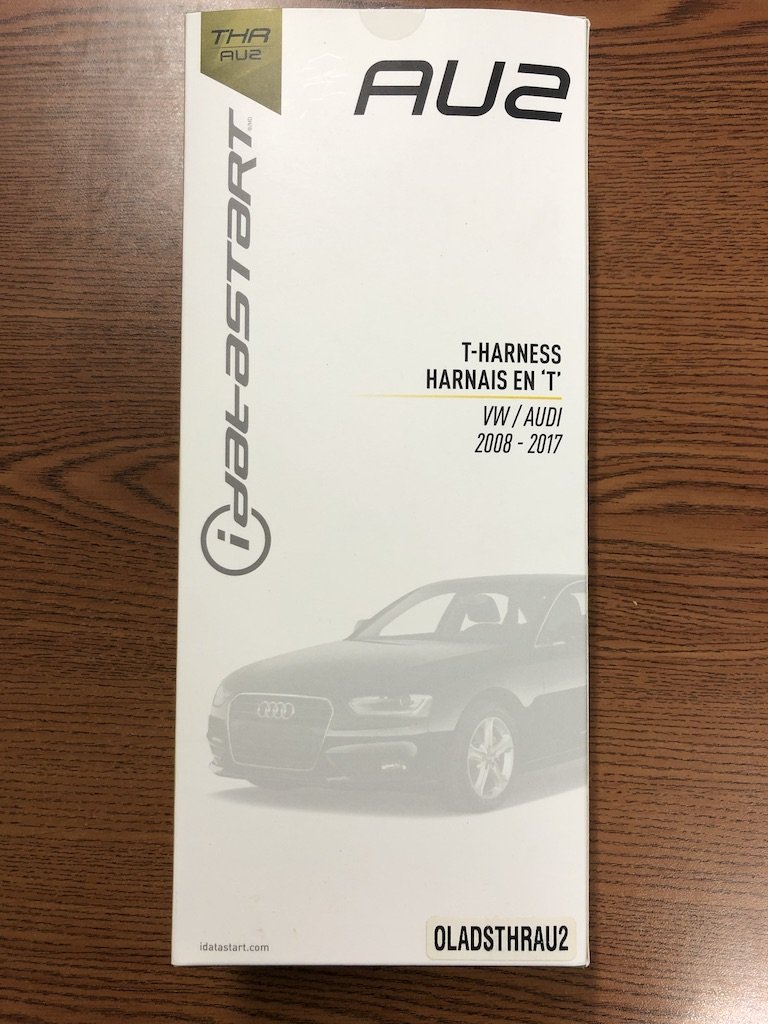 iDatalink ADS-THR-AU2 : Remote Start T-Harness for 2008-2018 Audi Volkswagen.