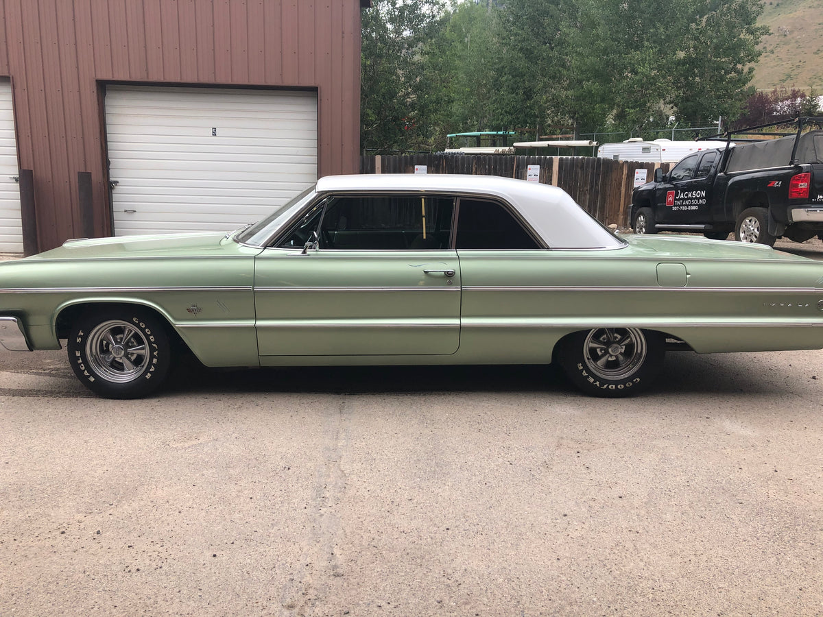 1964 Chevy Impala Window Tinting at Jackson Tint and Sound