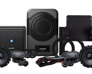 Subs, Speakers and Electronics with an RMS Power Rating of 320-Watts