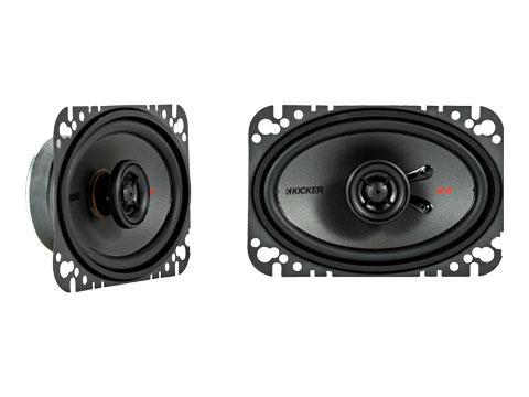 Automotive Speakers and Accessories with a Driver Size of 4 x 6-Inches