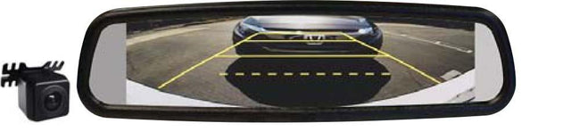 Automotive Video Monitors and Electronics with a 7.3-Inch Screen