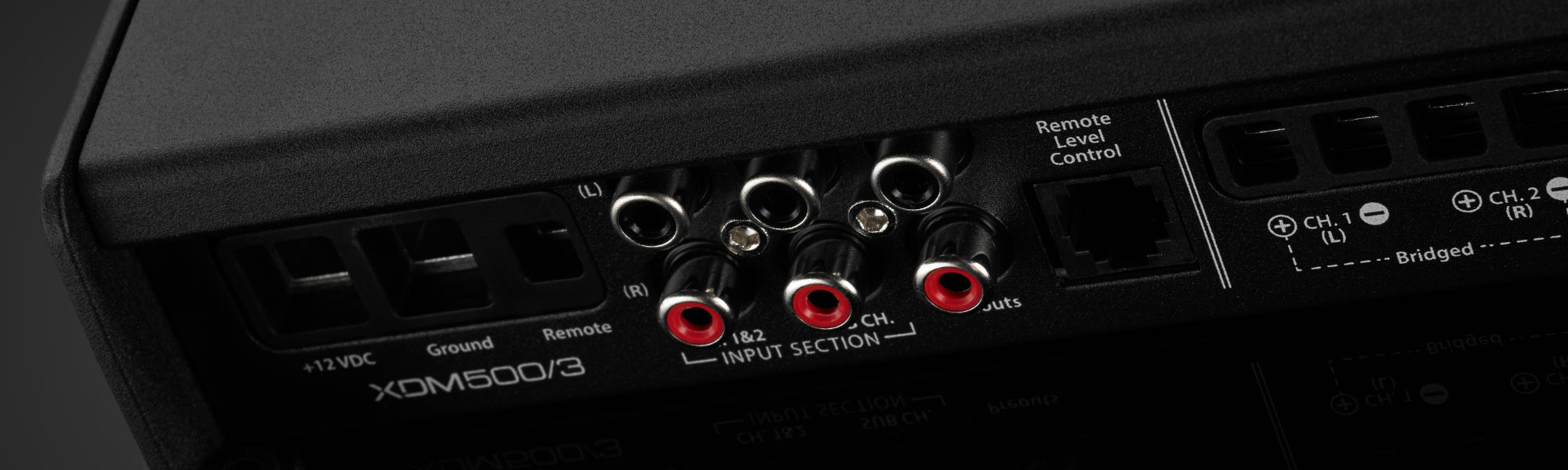 Automotive Three-Channel Car-Audio Amplifiers