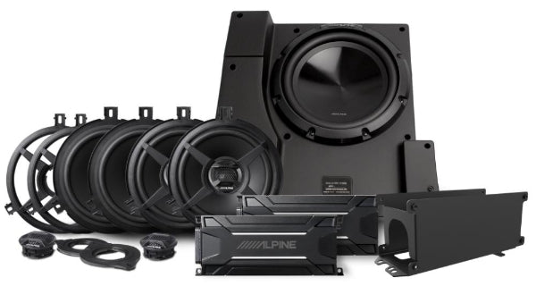 Automotive sales powered subwoofer