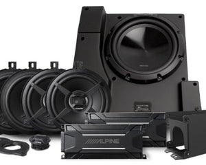 Automotive Custom-Fit Upgradeable Add-on Car Audio Powered Subwoofer Systems
