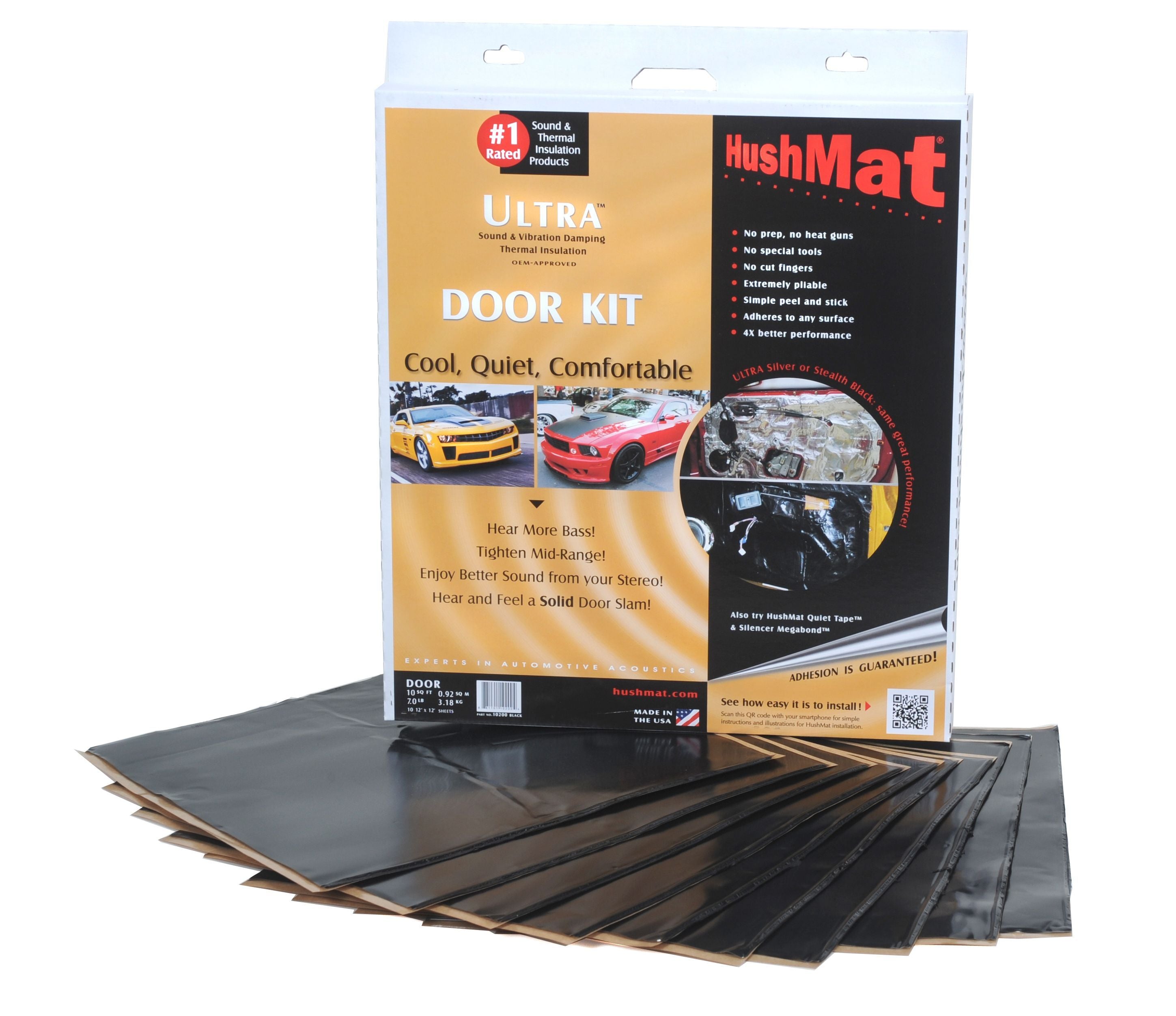 Automotive Sound Proofing Products Manufactured by HushMat