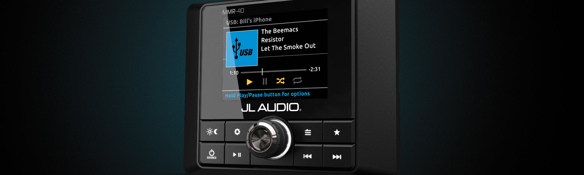 Upgradeable and Add-on Marine-Grade Receivers for Wet-Locations and Power-Sports Vehicles.