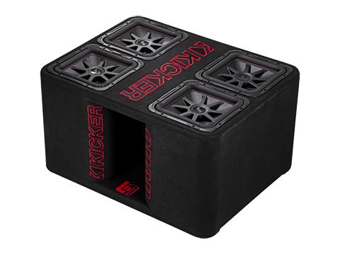 Loaded Subwoofer Enclosures with Four Sub-Drivers