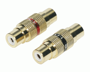 RCA Barrels for the Installation of Automotive Sound Systems and Electronics