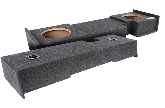 OEM Subwoofer Enclosures for Select Super-Crew-Cab Pickup Trucks