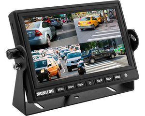 Automotive Dash Mountable Video and Camera Monitors
