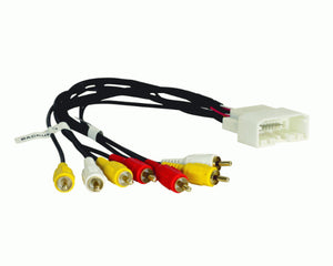 Automotive Rear-Seat Audio Video System Wiring Harness Adapters