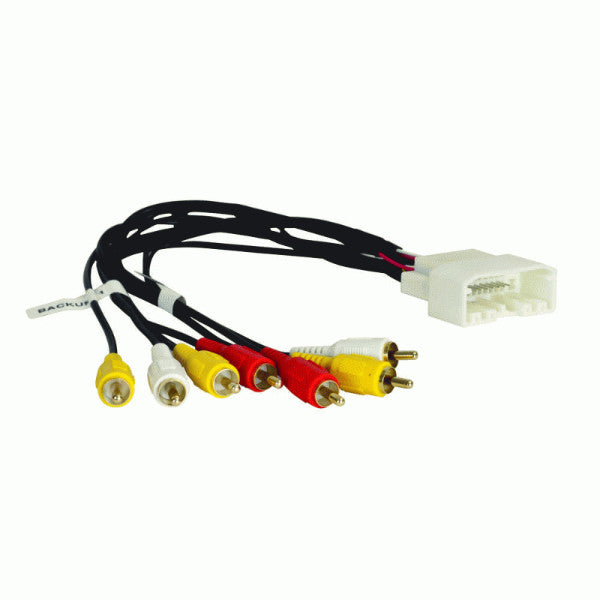 Automotive Rear-Seat Audio Video System Wiring Harness Adapters