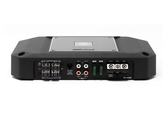 100W/150W x 4ch @ 4Ω/2Ω Amplifier, input output section.